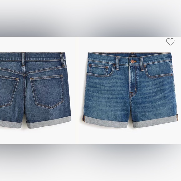 NWOT JCrew Factory Classic denim short - Picture 3 of 7
